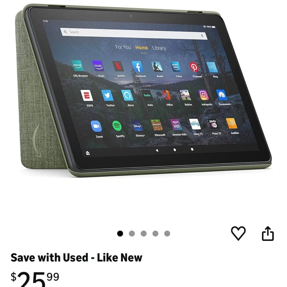 11th Gen Fire HD10 cover-BLACK
